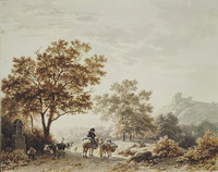 AA 053
<br/>
Landschap in het Middelgebergte
<br/>
<em>Koekkoek, Barend Cornelis (1803 - 1862)</em>